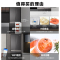 海尔(Haier)BCD-406WLHTDEDSLU1 406升十字对开门超薄嵌入冰箱 彩晶面板 DEO净味养鲜 家用
