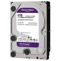 西部数据(WD)紫盘 4TB SATA 6Gb/s 64M 监控硬盘 (WD40EJRX)
