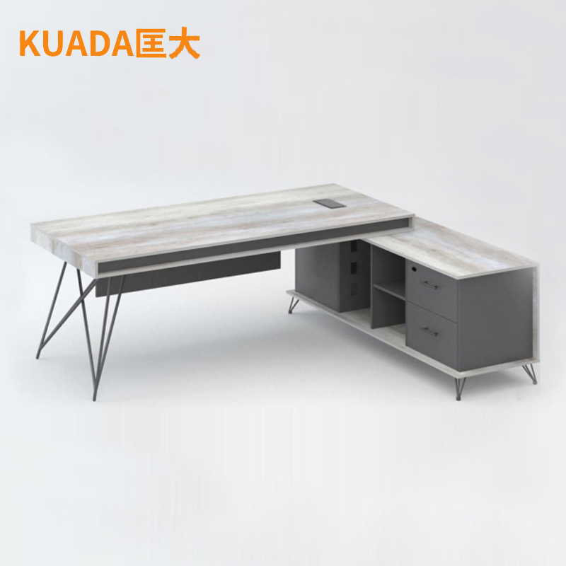 匡大 现代简约办公桌老板桌主管桌2米班台桌 KDT245