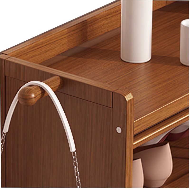 璎蕙木制鞋柜高清大图