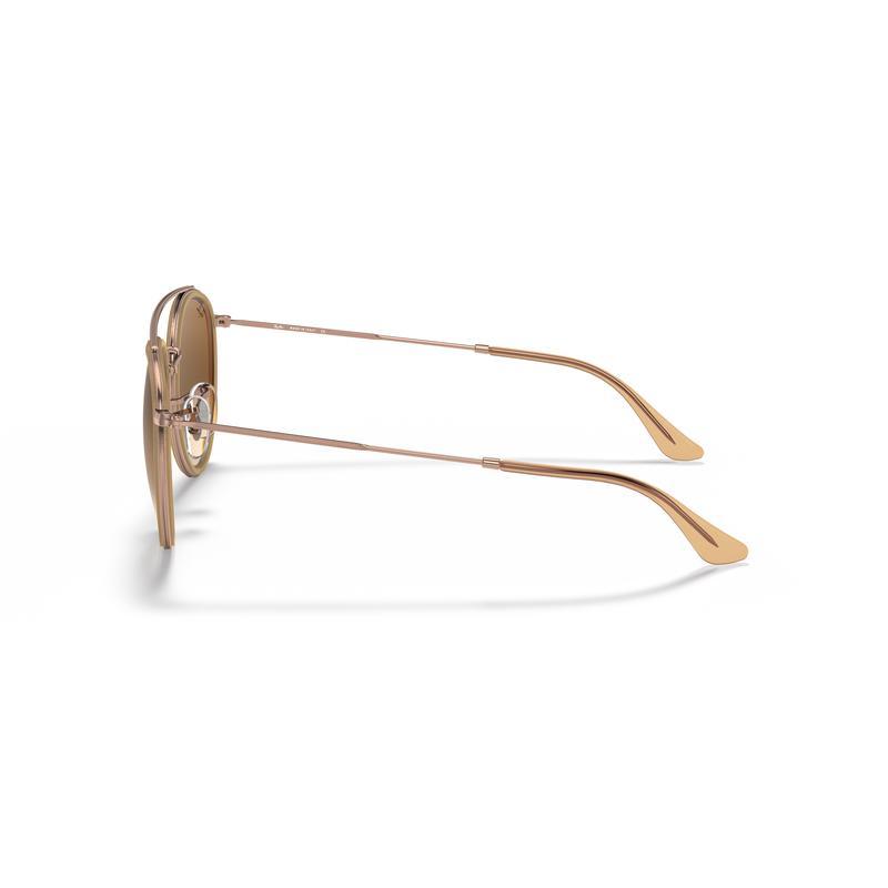 RayBan雷朋男士圆形双桥太阳眼镜时尚个性渐变镜片轻便设计