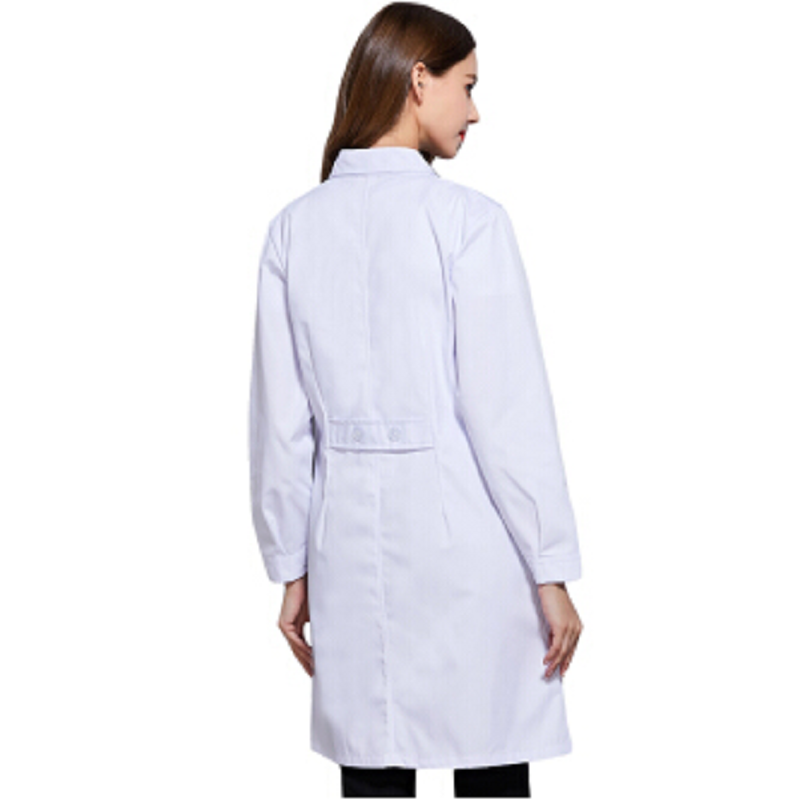 劳博士医用白大褂护士服实验服工作服药店食品厂美容院工装纽扣袖