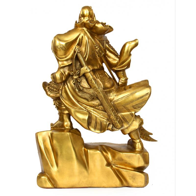 美帮汇铜武关羽关二爷关公铜像摆件大号店铺开业礼乔迁品摆设高清大图