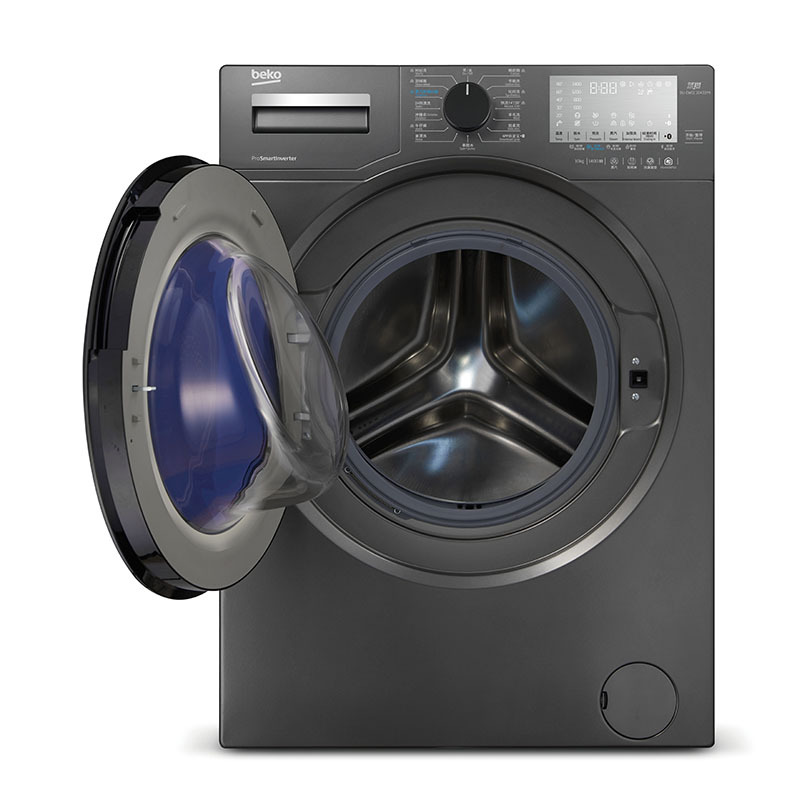 倍科(beko)倍科洗衣机BU-EWCE 10433 MI 10公斤变频滚筒洗衣机 全自动洗衣机 大容量(曼哈顿灰色)