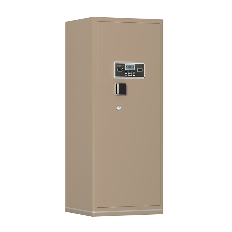 臻远 ZY6040336 钢制保险柜家用办公保险箱柜 电子锁 600*550*1500 香槟金