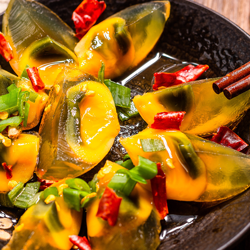 变蛋松花蛋无铅特产皮蛋整箱新鲜鸡蛋黄心溏心五香