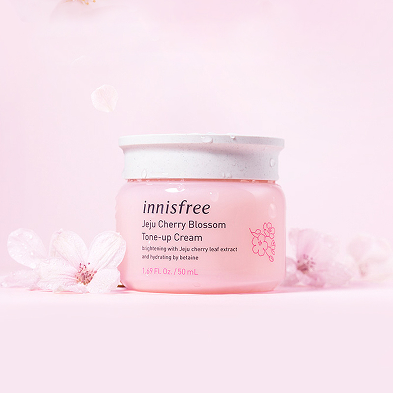 【安全亲肤】innisfree悦诗风吟济州大樱花素颜霜50ml 隔离养护“伪素颜”