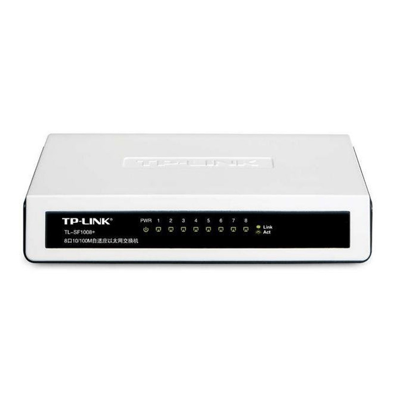 TP-LINK 以太网交换机 8口10/100MTL-SF1008+ 单个装