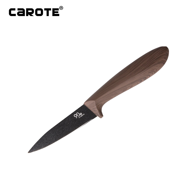[新品]Carote菜刀家用厨房不锈钢锋利切片肉厨师专用 3.5英寸水果刀