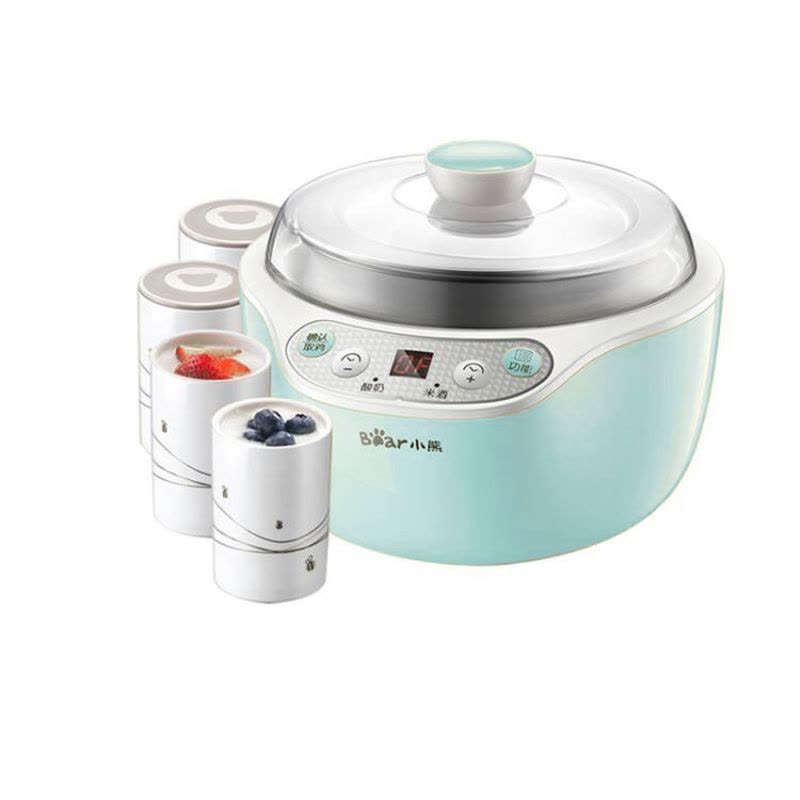 小熊酸奶机定时全自动多功能家用小型自制米酒纳豆机发酵机不锈钢 黄色图片