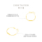 周大福百搭穗穗平安麦穗足金黄金手链(工费:260计价)EOF779七夕礼物
