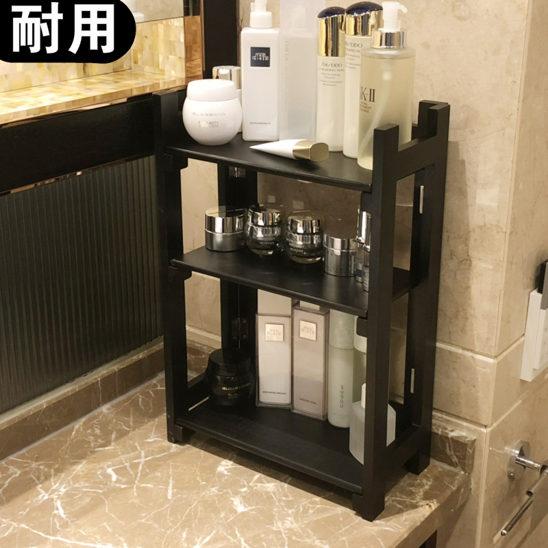 卫生间化妆品收纳架浴室洗漱台置物架洗手台面置物架子