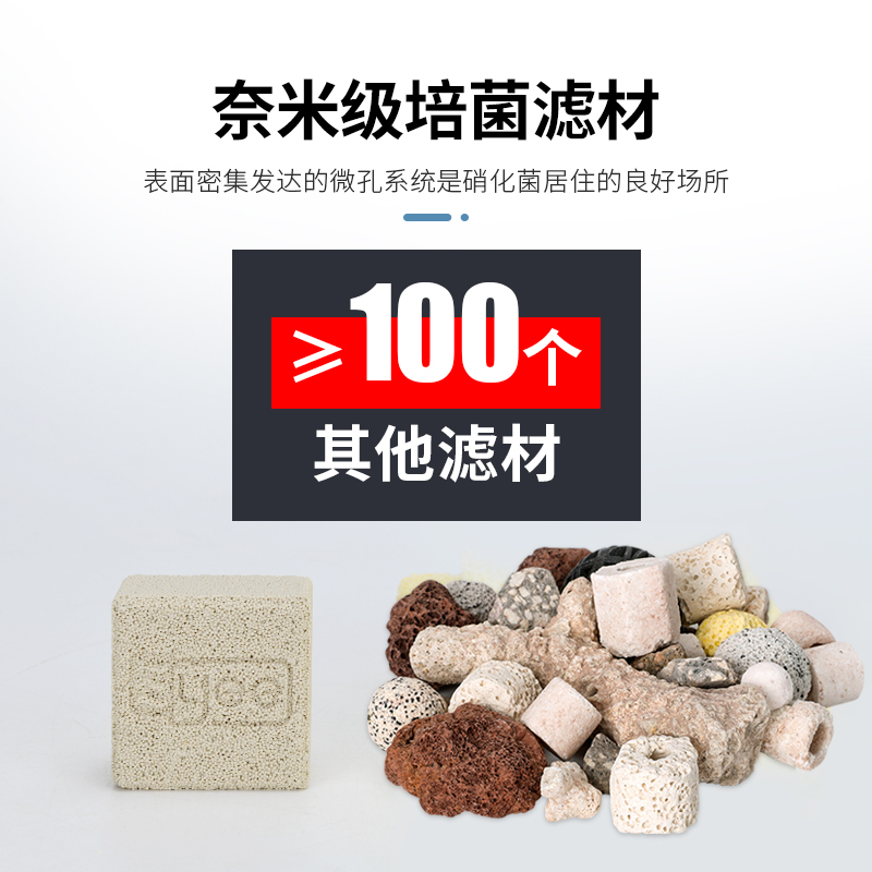 鱼缸水族滤材培菌球砖过滤生化细菌屋活性炭净水底滤材料高端套装高清大图