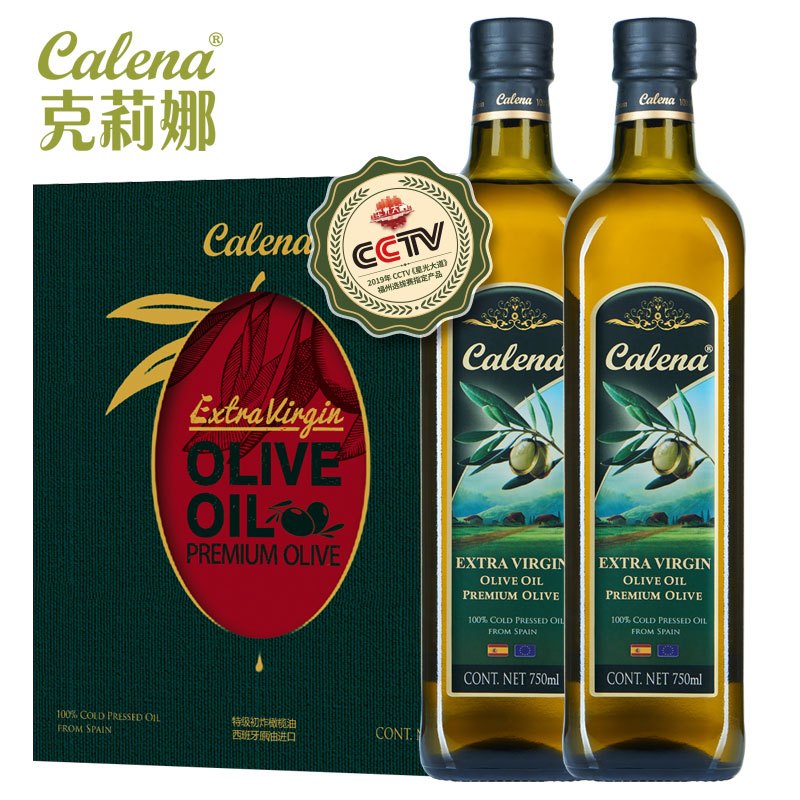 克莉娜特级初榨橄榄油750ML*2礼盒