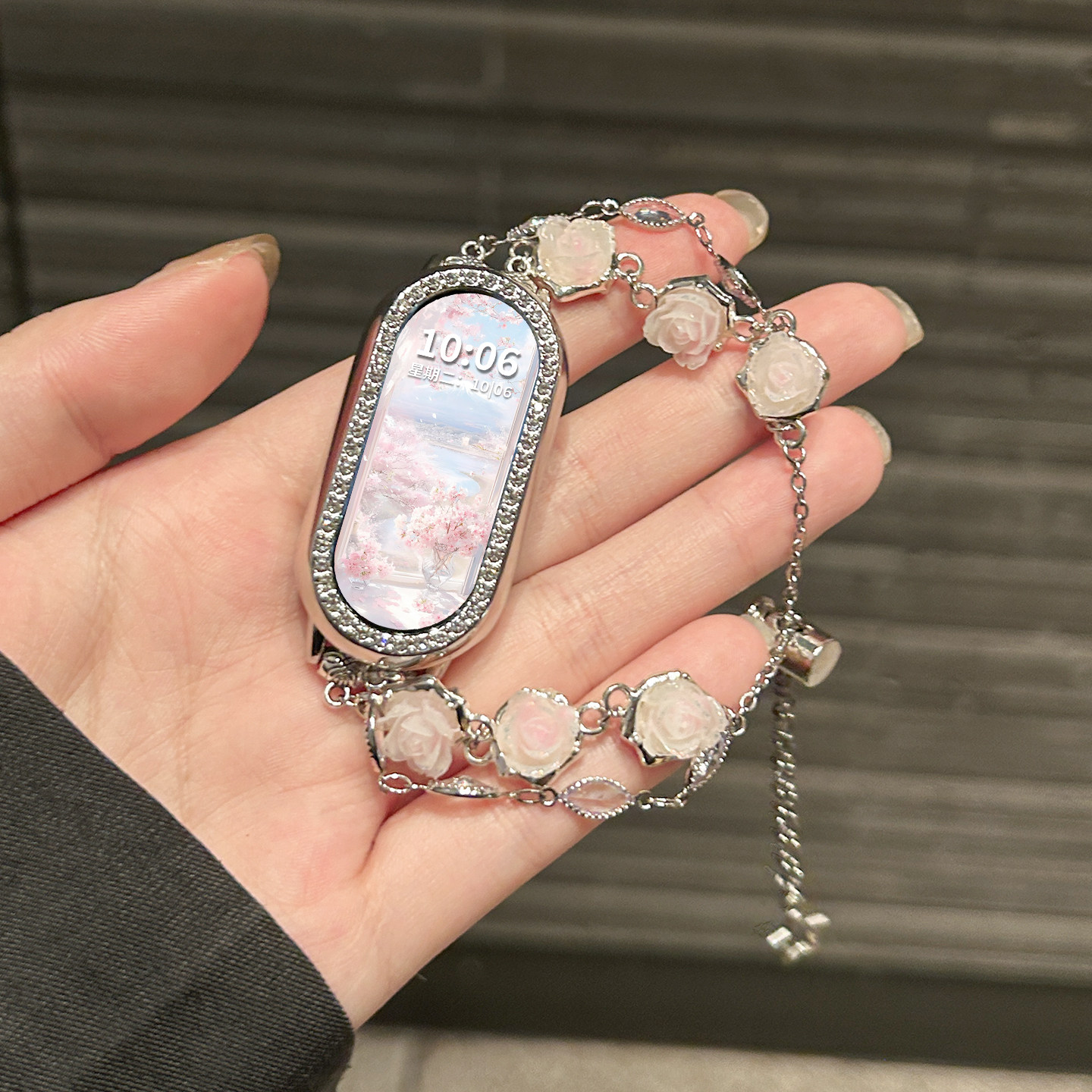 适用小天才电话手表表带Z10/Z9可爱挂脖Z11新款Z8Z7S保护套3139B高清大图