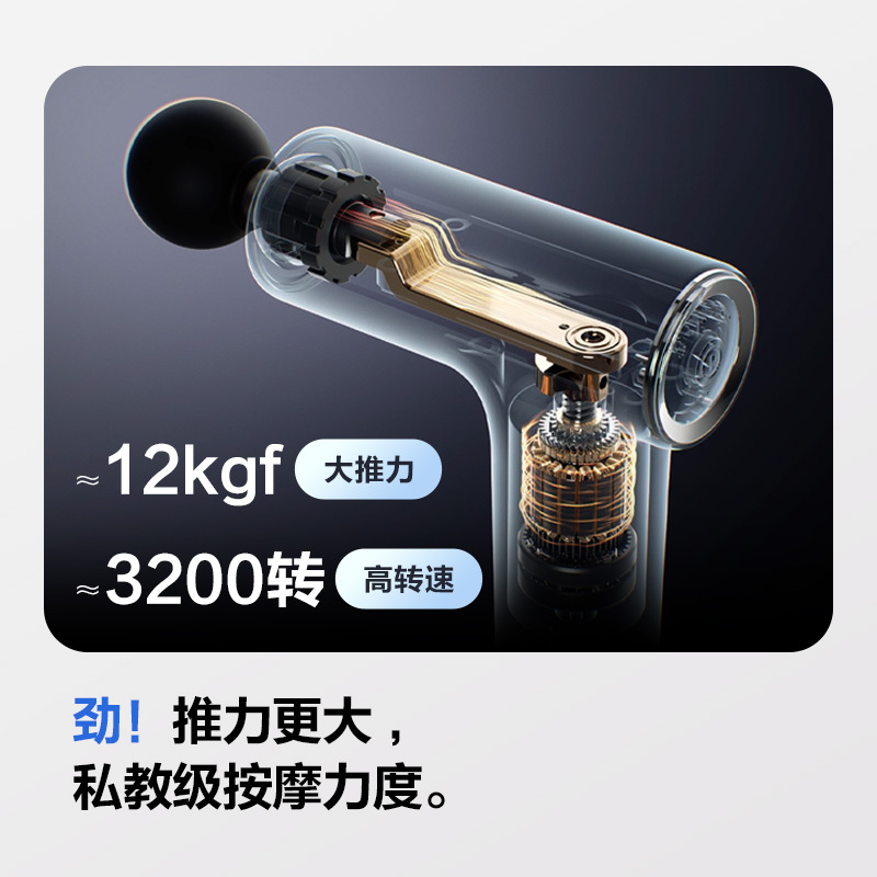 艾诗凯奇SKG 筋膜枪F1系列1代MAX尊贵款 F1MAX高清大图
