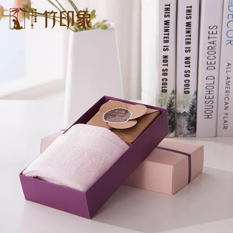 竹印象毛巾香皂套装