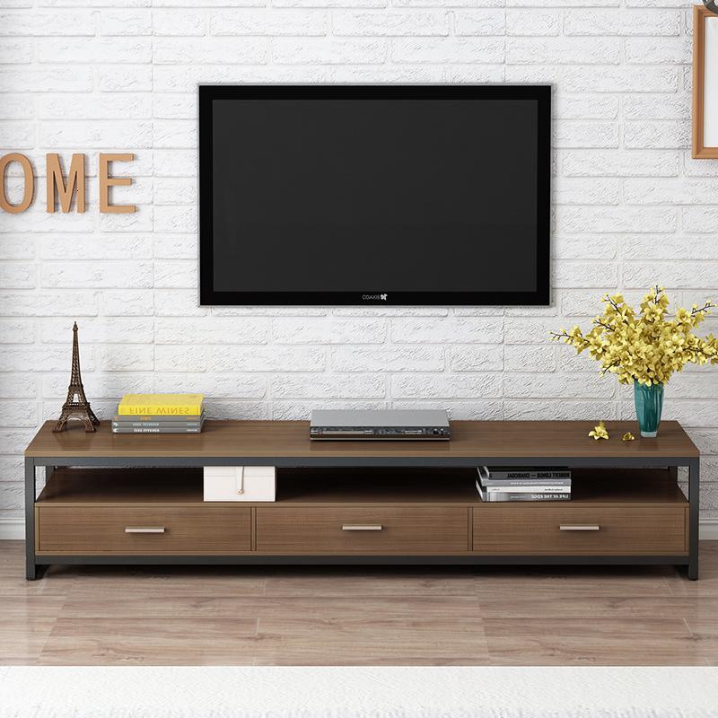 电视柜ciaa茶几组合现代简约小户型客厅卧室简易木色轻奢电视机柜子