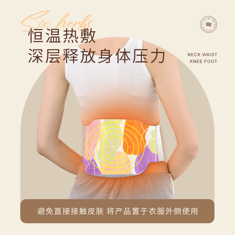 臻宛艾 蒸汽暖膝贴 6片/包 BDZSSC高清大图