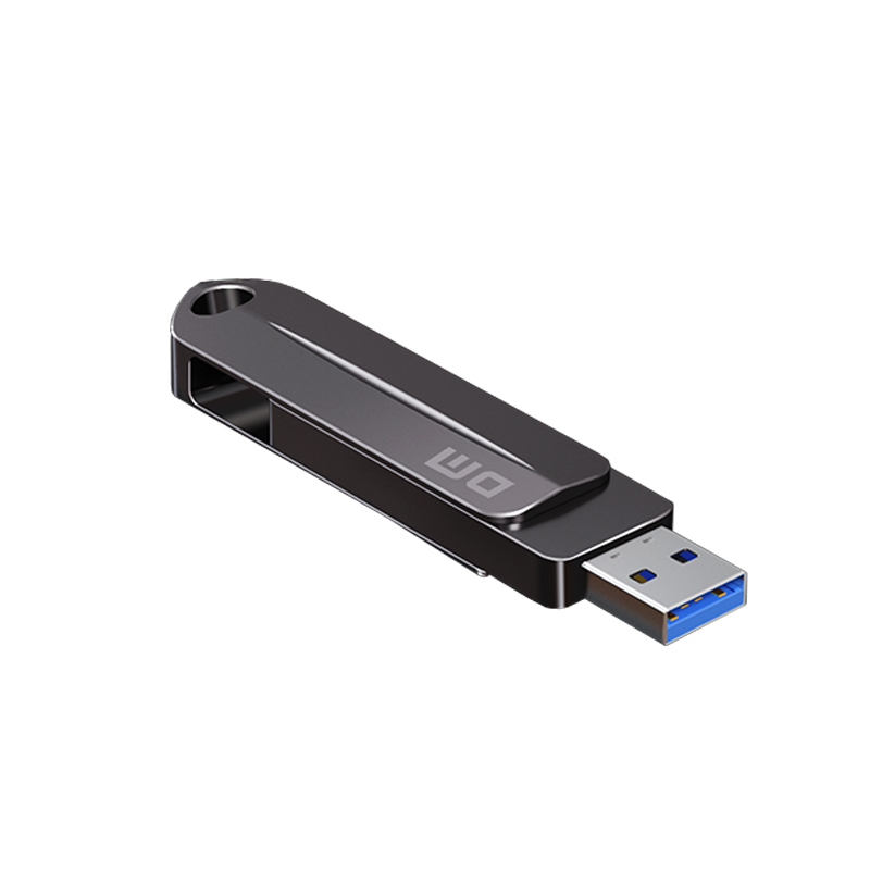 DM大迈 GT580 256G Type-c 固态移动高速U盘 (计价单位:个) 黑色高清大图