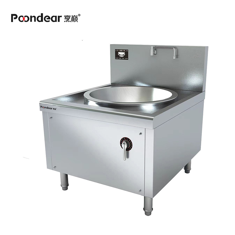 烹巅(Poondear)商用电磁大锅灶 学校食堂酒店单位大锅灶炒炉灶 电磁单头大锅灶 60 PDC-D600-E112