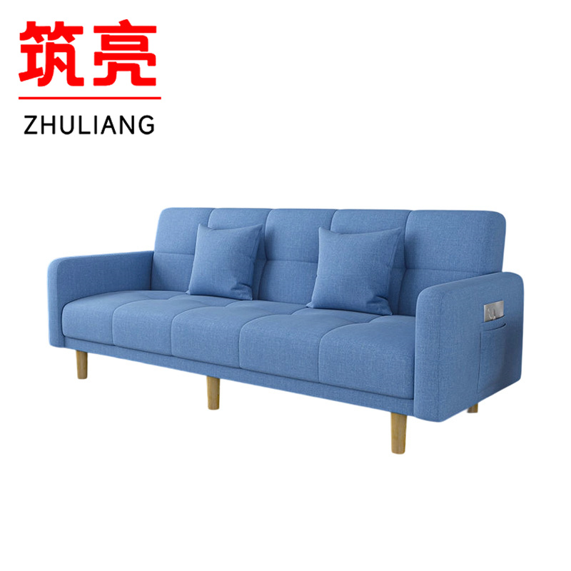 筑亮 折叠沙发床 L220 张高清大图