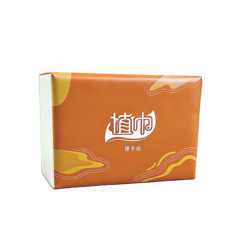 植巾 C100 擦手纸 210*220mm 200抽/包 单层 20包/箱 1箱高清大图