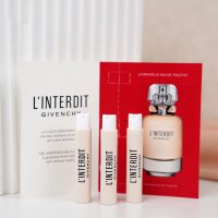 纪梵希 心无禁忌淡香氛 1mL*3 小样香水 高级感香水明亮黑白调赫本