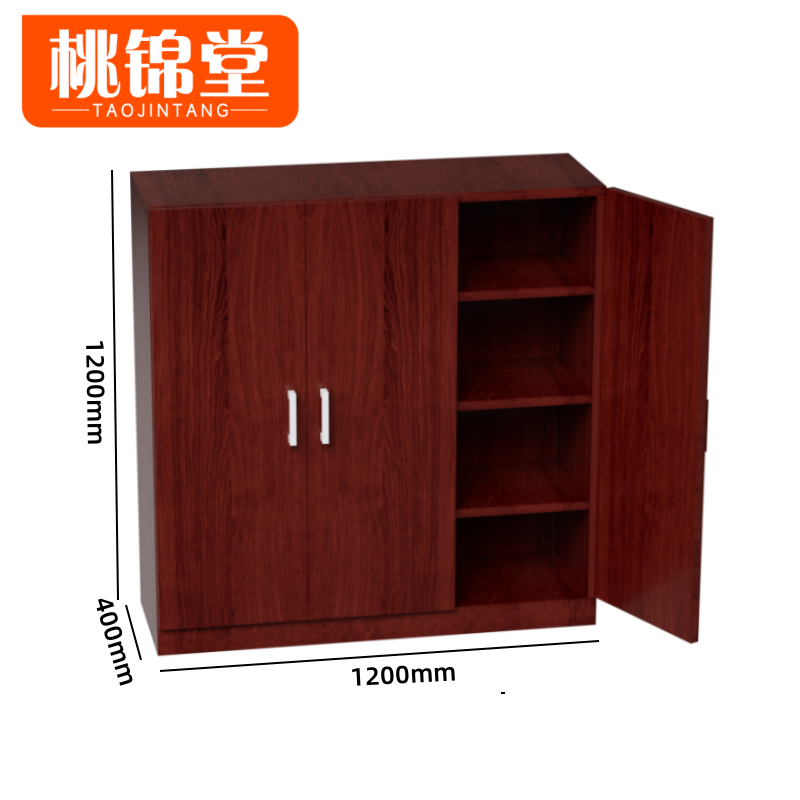 桃锦堂鞋柜1200*400*1200mm个高清大图
