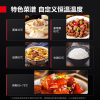 德玛仕(DEMASHI)蒸饭柜商用 学校企业酒店食堂蒸包蒸箱 电热蒸饭车 8盘记忆菜单电脑款KZ-80D 380V