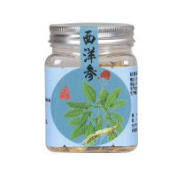 胡慶餘堂 西洋参片25克/罐 长白山西洋参切片 皂苷含量高 可搭配枸杞泡水
