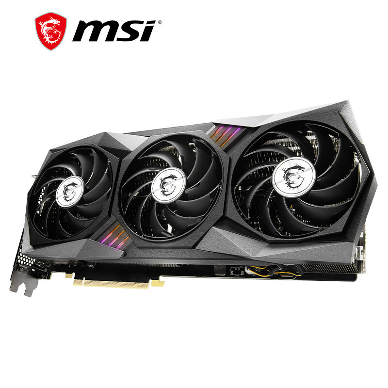 微星(MSI)魔龙GeForce RTX 3080 Ti GAMING X TRIO 12G电脑电竞游戏显卡