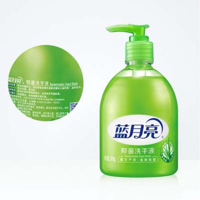 蓝月亮 芦荟抑菌洗手液促销装500g*2