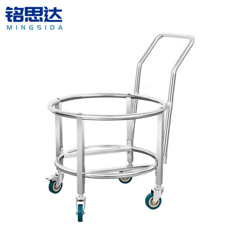 铭 思达手推桶架高清大图