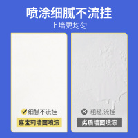 嘉宝莉补墙膏五合一墙面翻新自喷漆家用白色净味乳胶漆墙壁修补去污神器