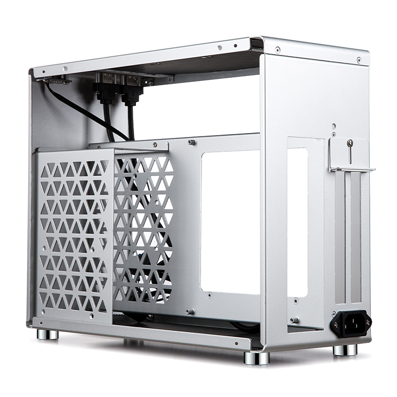 金河田（Golden field）全铝Mate-1S铝合金迷你电脑机箱 台式小主机箱MINI-ITX