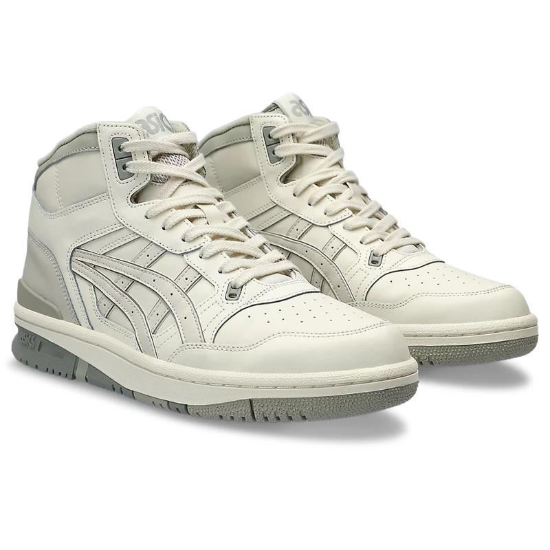 亚瑟士(ASICS)复古老爹风跑鞋皮革拼接缓震休闲运动鞋城市景观灵