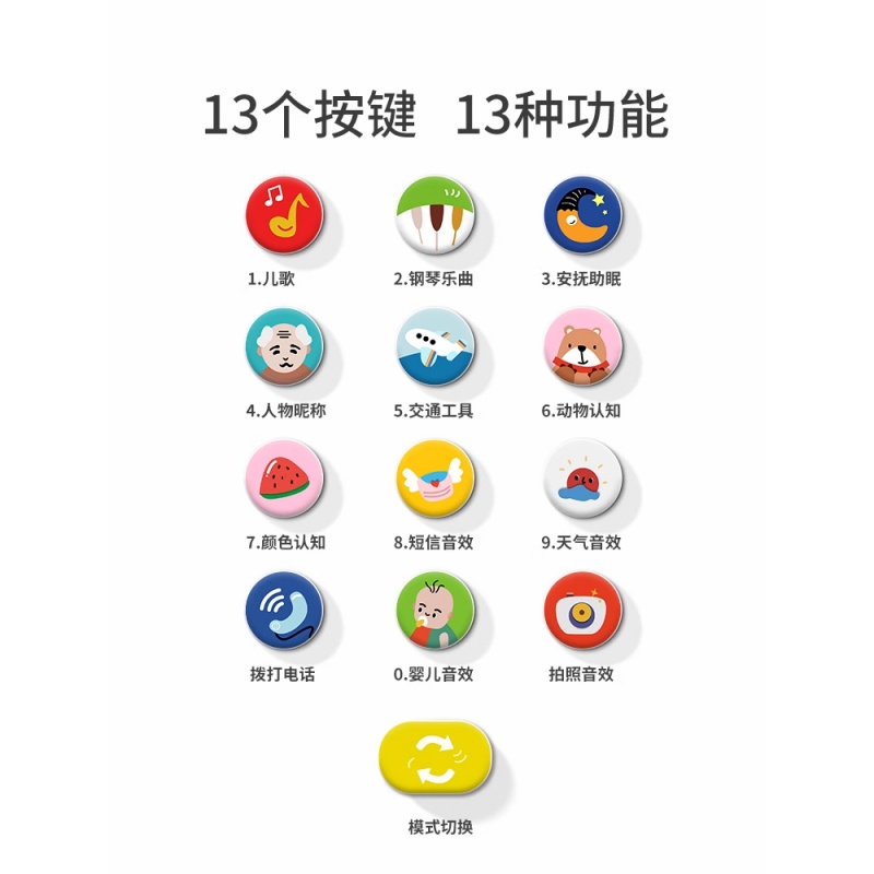 2025年新款婴儿手机玩具6个月以上宝宝儿童益智0一1岁8到12岁个月高清大图