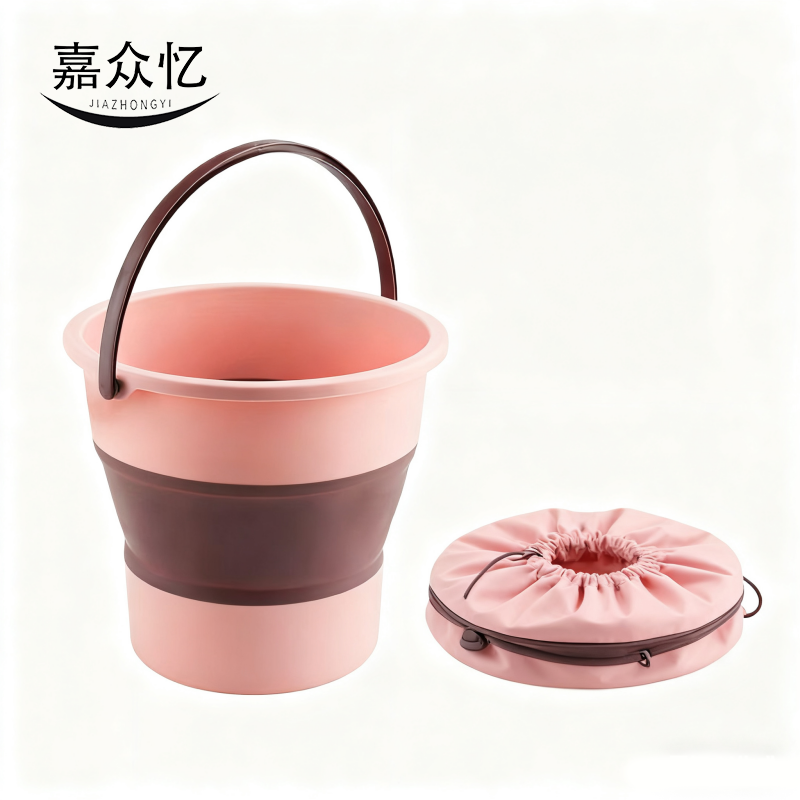 嘉众忆 户外折叠水桶加厚17L JZY-ST11 个高清大图
