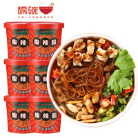 舔碗酸辣粉135g*6桶整箱酸辣粉重庆风味夜宵