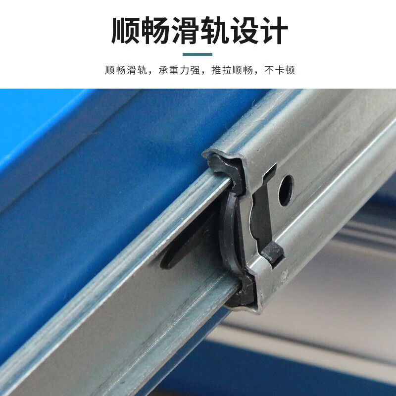 晋舰重型防静电工作台操作台车间多功能钳工检验台1.8米偏抽柜+双挂板高清大图