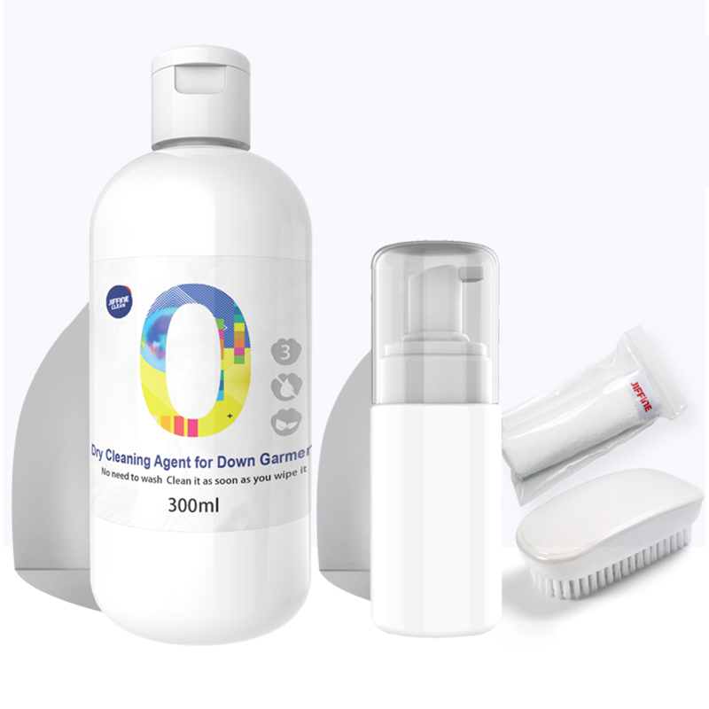 美国进口Jiffine 洗羽绒服干洗剂300Ml*2瓶清洗免水洗清洁免洗神器家用去油渍去污渍衣物洗涤高清大图
