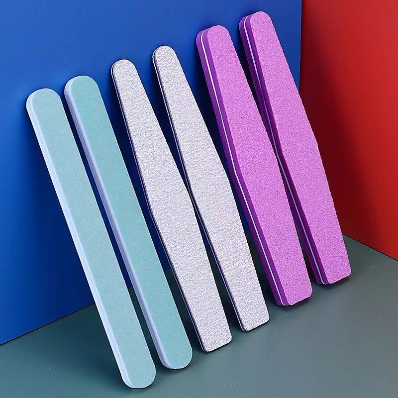 美甲修甲搓条指甲搓条砂条美甲锉指甲搓双面打磨锉条美甲店|海绵搓