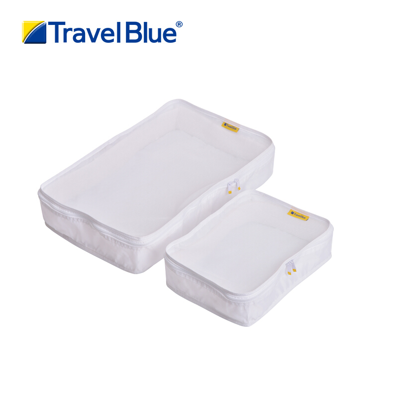 Travel Blue蓝旅 2个衣物整理袋 330白色
