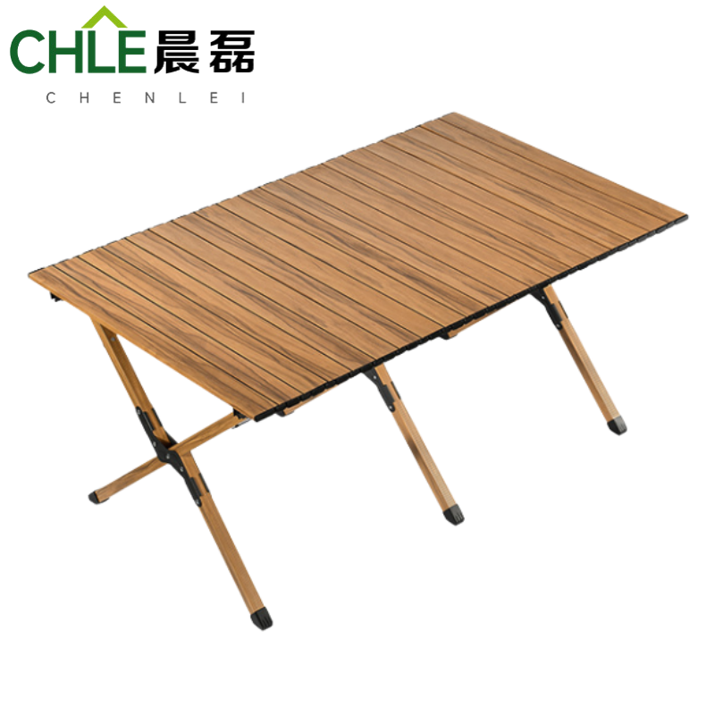 晨磊折叠蛋卷桌117*70*54cm/张高清大图