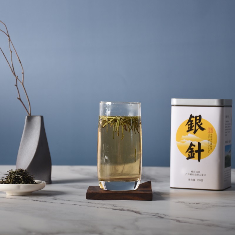 2025新茶峨眉雪芽 银针100克 单芽绿茶茶叶春茶高清大图