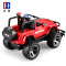 双鹰doubleeagle jeep儿童玩具遥控越野汽车 jeep正版授权 警务消防救援车充电大号 E549-001