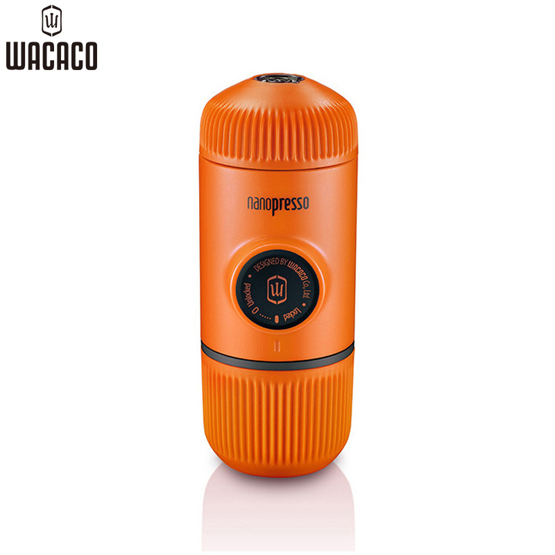 WACACO Nanopresso意式迷你便携式手压咖啡机粉版 二代橙色