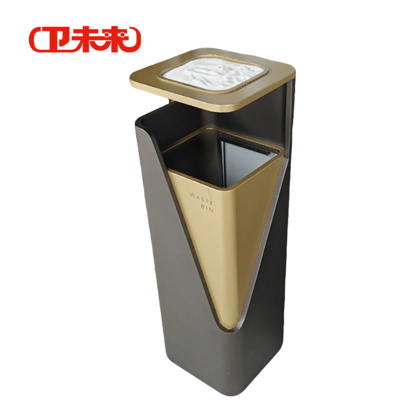卫未来 商用垃圾桶 38*38*76cm 个高清大图