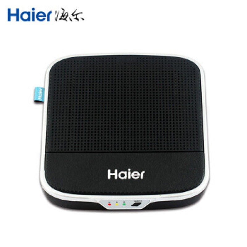 海尔(Haier)车载空气净化器 CJ05B 汽车车载空气净化器自动检测 HEPA滤网 除甲醛异味雾霾PM2.5